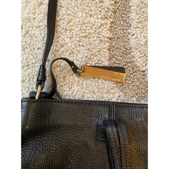 Vince Camuto Taro Tassel Black Leather bag - Picture 4 of 10